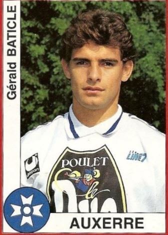 Gerald Baticle during his playing career at Auxerre.